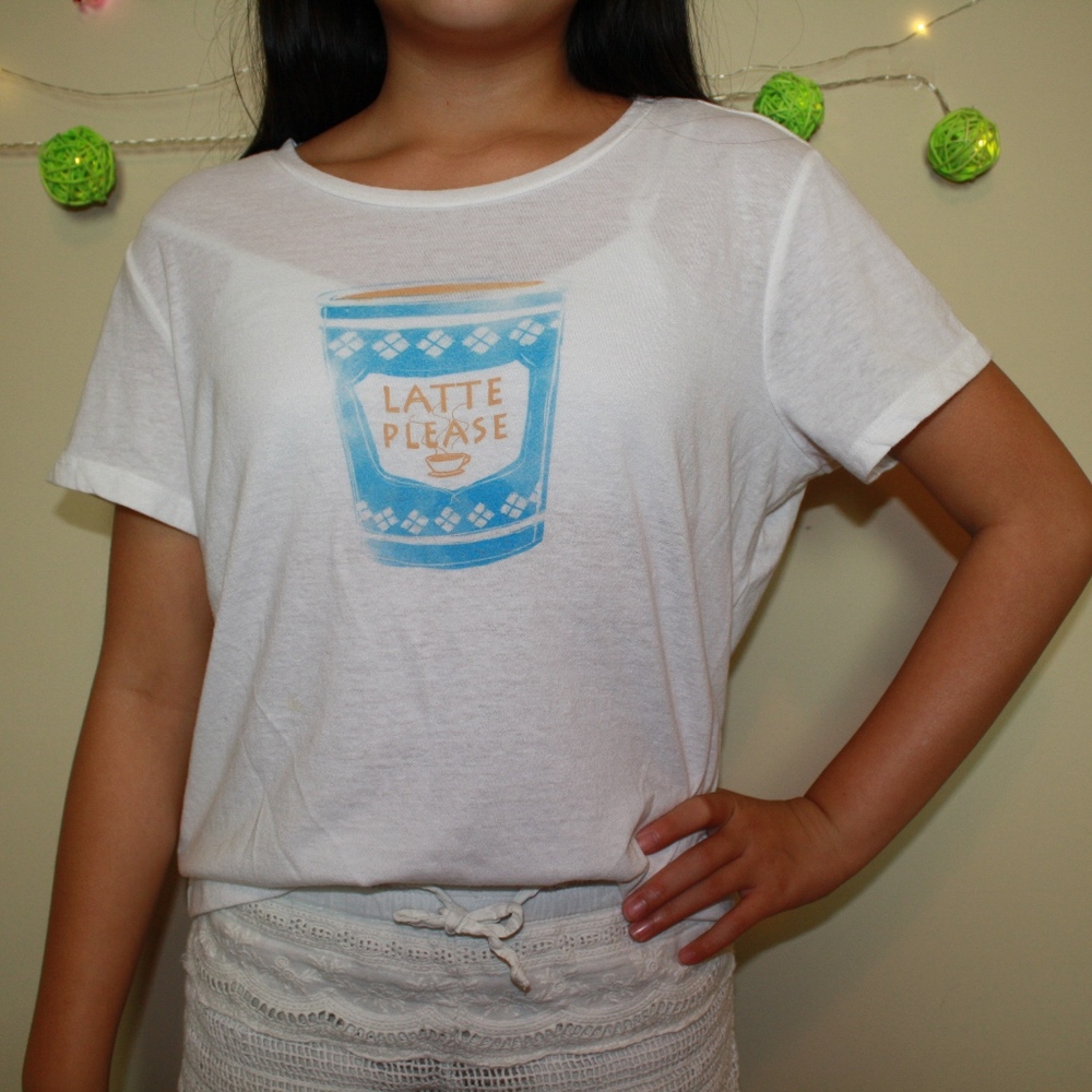 'Latte Please' Tee